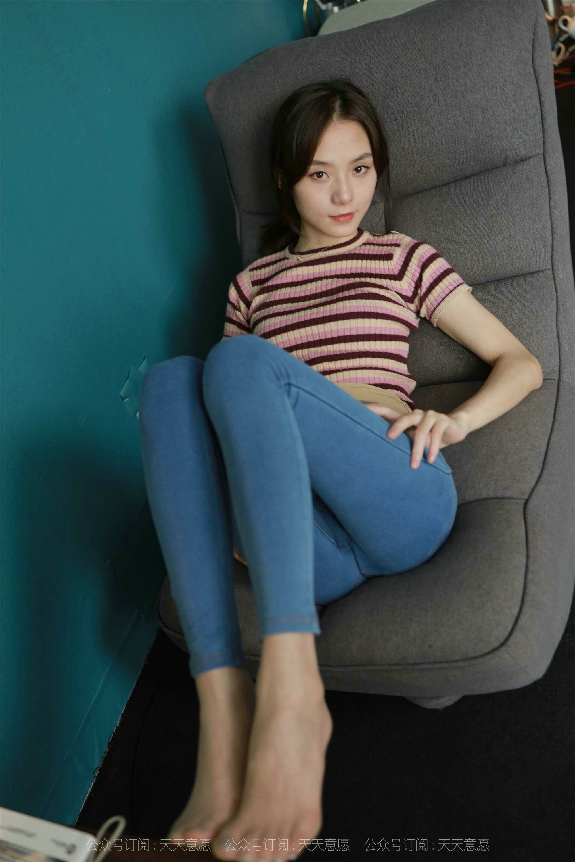 IESS异思趣向  2021.09.01 丝享家906：小六《牛仔裤里丝》